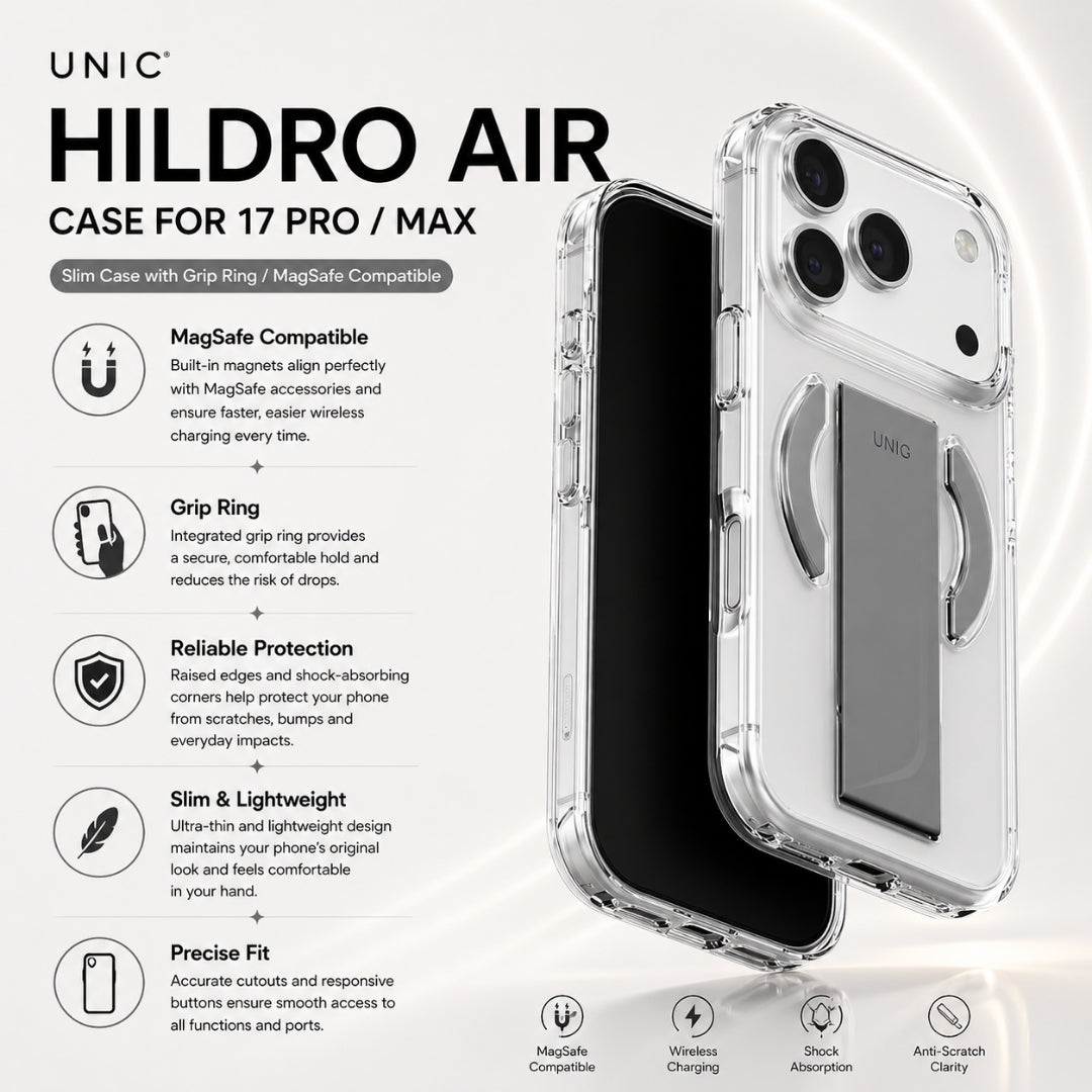 Uniq Heldro Air Case for iPhone 17 Pro/Max